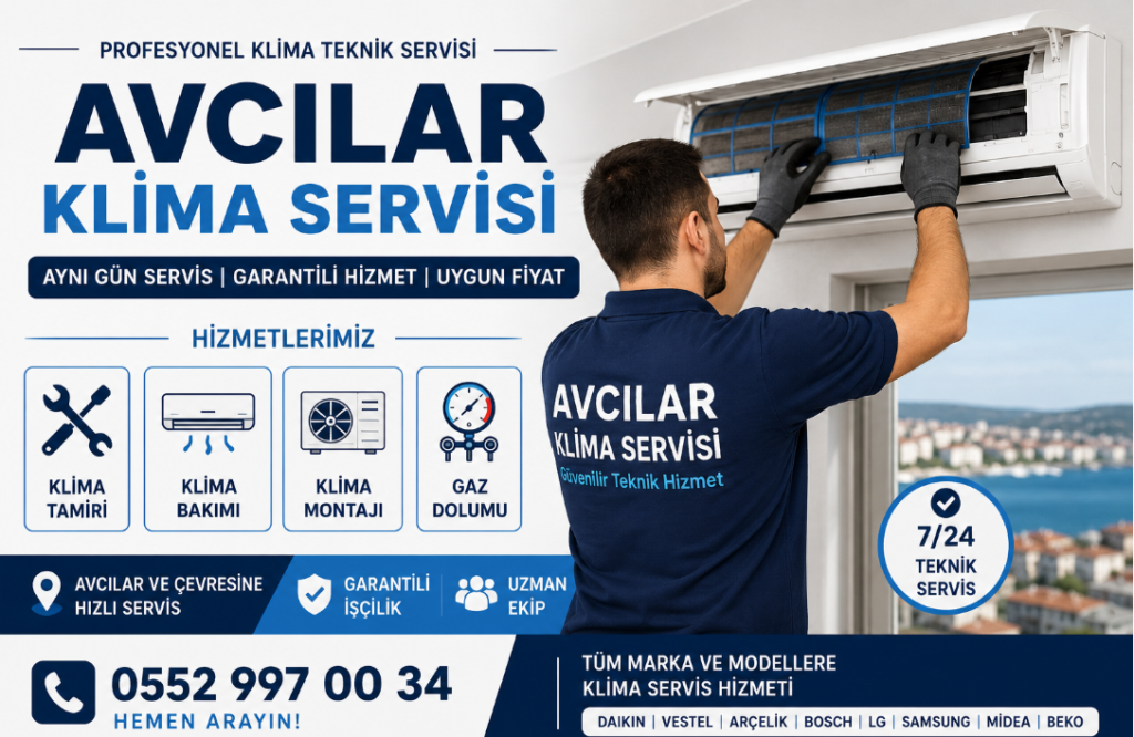 avcılar klima servisi