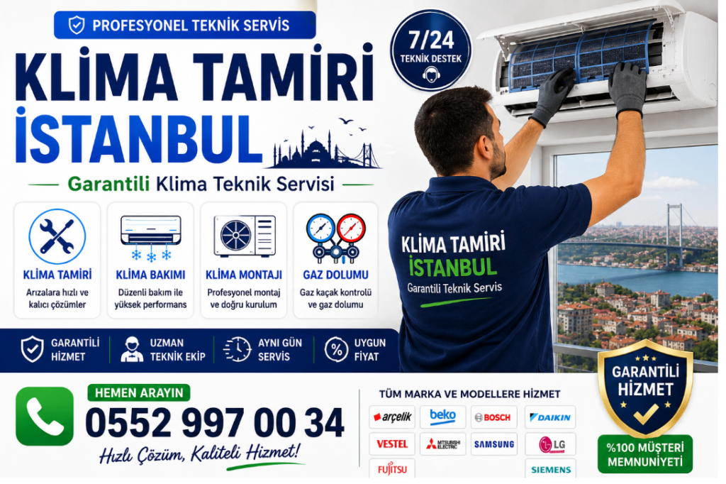 klima tamiri istanbul